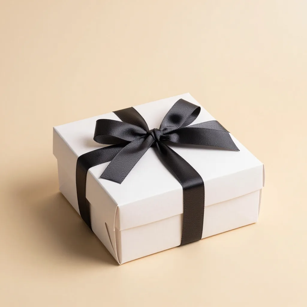 A coffee pod gift box on a light background
